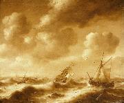 Shipping in a Gale Hendrick van Anthonissen